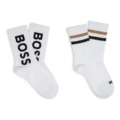 Dětské ponožky BOSS 2-pack bílá barva, J51743