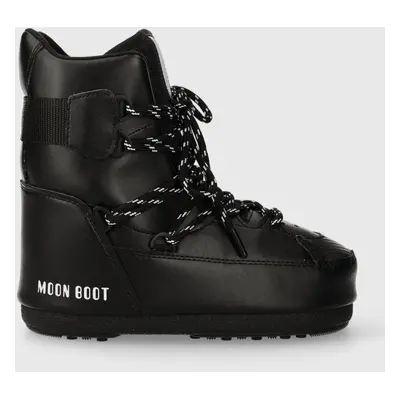 Sněhule Moon Boot SNEAKER MID černá barva, 14028200.001