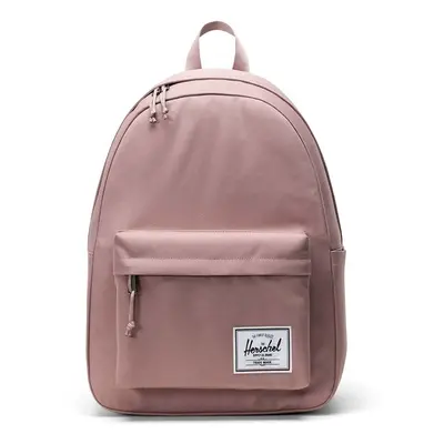 Batoh Herschel Classic Backpack růžová barva, velký, hladký