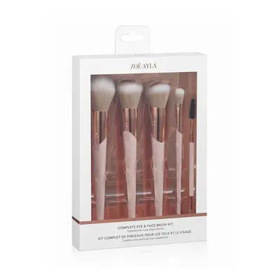 Sada štětců na make-up Zoë Ayla Complete Eye & Face Brush Kit 5-pack