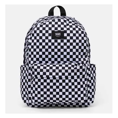 Batoh Vans Old Skool Grom Check Backpack černá barva, velký, vzorovaný, VN000J3KY281