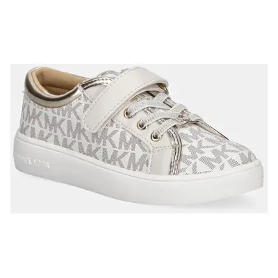 Dětské sneakers boty Michael Kors JEM RALLEY PS béžová barva, MK02484256