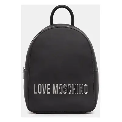 Batoh Love Moschino dámský, černá barva, velký, s aplikací, JC4193PP1