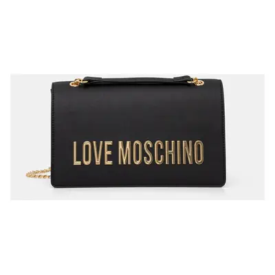 Kabelka Love Moschino černá barva, JC4192PP1