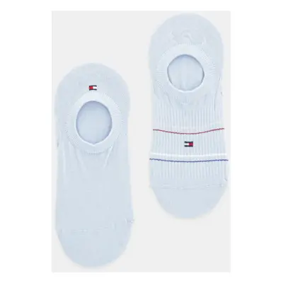 Ponožky Tommy Hilfiger 2-pack dámské, modrá barva, 701232980