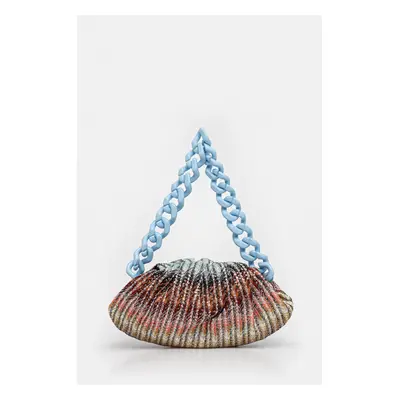 Kabelka Missoni Pouch Medium modrá barva, MI10063F