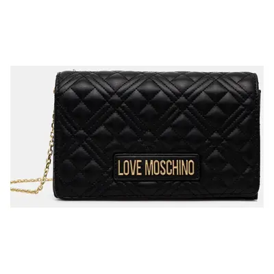 Kabelka Love Moschino černá barva, JC4079PP1