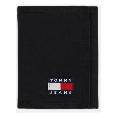 Peněženka Tommy Jeans černá barva, AM0AM13269