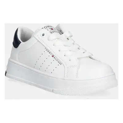 Dětské sneakers boty Tommy Hilfiger bílá barva, T3X9-33856