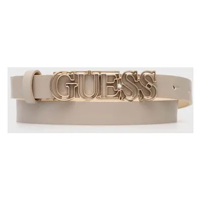 Pásek Guess SESTRI dámský, šedá barva, BW9091 P4220