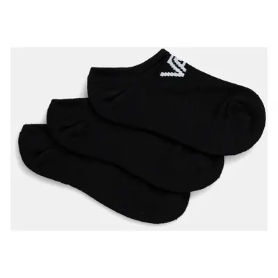 Dětské ponožky Vans CLASSIC KICK SOCK ROX 3-pack černá barva, VN000EZ5BLK1