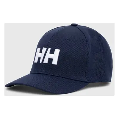 Čepice Helly Hansen černá barva, s aplikací, 67300-990