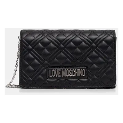 Kabelka Love Moschino černá barva, JC4079PP1