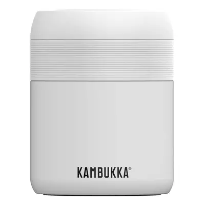 Obědová termoska Kambukka Bora 600ml Chalk White bílá barva, 11-06013