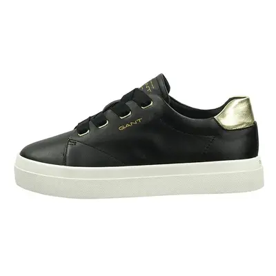 Kožené sneakers boty Gant Avona černá barva, 30531835.G032