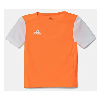 Dětské tričko adidas Performance oranžová barva, s potiskem, DP3227