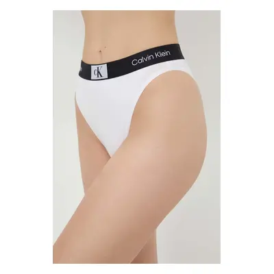 Kalhotky Calvin Klein Underwear bílá barva, 000QF7223E