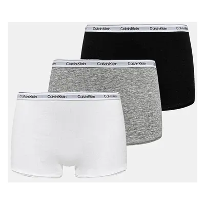 Kalhotky Calvin Klein Underwear 3-pack šedá barva, LV00QD5344