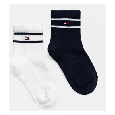 Dětské ponožky Tommy Hilfiger 2-pack tmavomodrá barva, 701232723