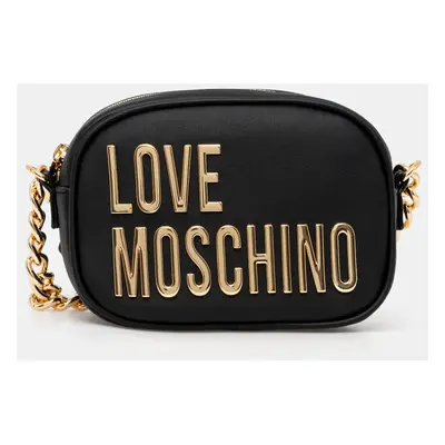 Kabelka Love Moschino černá barva, JC4026PP1