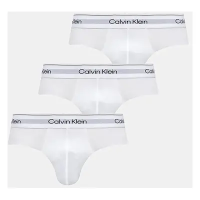 Spodní prádlo Calvin Klein Underwear 3-pack pánské, bílá barva, 000NB3962A