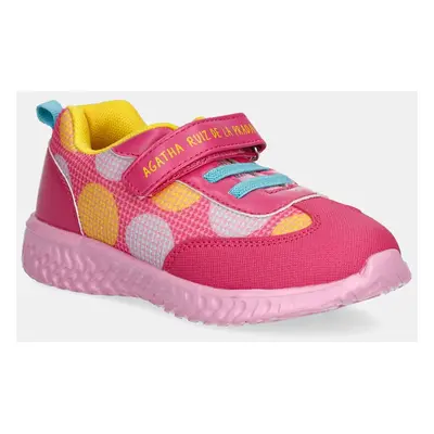 Dětské sneakers boty Agatha Ruiz de la Prada růžová barva, 252920