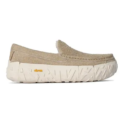 Semišové mokasíny UGG Ascot Wrap Tech pánské, béžová barva, 1167670-MDSD