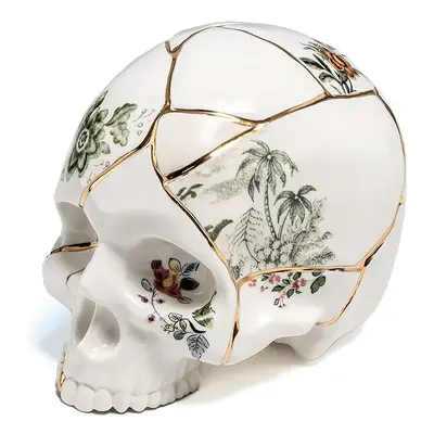 Dekorativní figurka Seletti Kintsugi Skull více barev