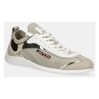 Sneakers boty Pinko Reby zlatá barva, SS0061 T026 Z22