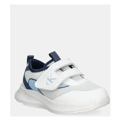 Dětské sneakers boty Calvin Klein Jeans bílá barva, V1X9-83001