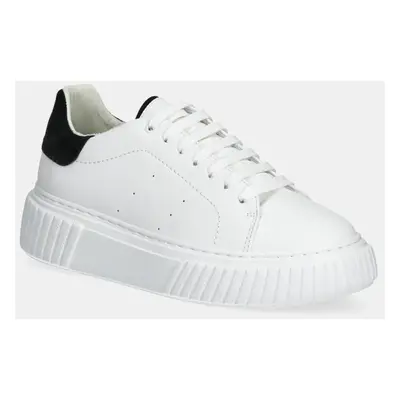 Kožené sneakers boty Marc O'Polo SVEA bílá barva, 50117733501170