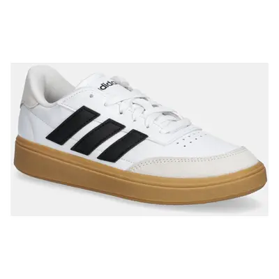 Dětské sneakers boty adidas COURTBLOCK bílá barva, JH8563