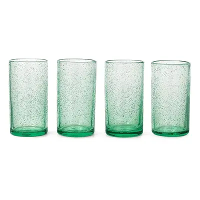 Sklenka ferm LIVING Oli Water Glass zelená barva