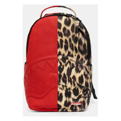 Batoh Sprayground červená barva, velký, vzorovaný, 910B6085NSZ