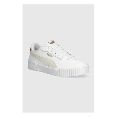 Sneakers boty Puma Carina 2.0 bílá barva, 385849