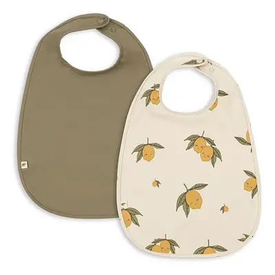 Dětský podbradník Konges Sløjd 2 PACK DINNER BIB 2-pack KS102622