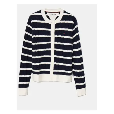 Dětský svetr Tommy Hilfiger tmavomodrá barva, KG0KG08467