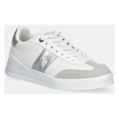 Sneakers boty U.S. Polo Assn. CAMPYW001W/5YS4 bílá barva, CAMPYW