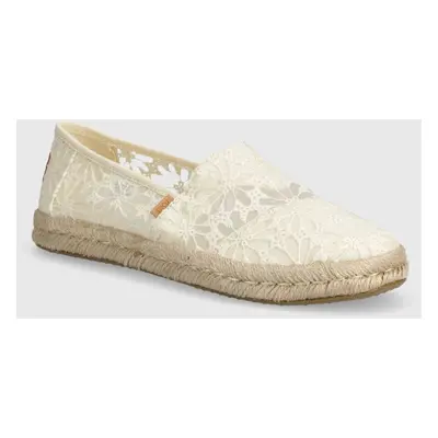 Espadrilky Toms Alpargata Rope 2.0 béžová barva, 10020685