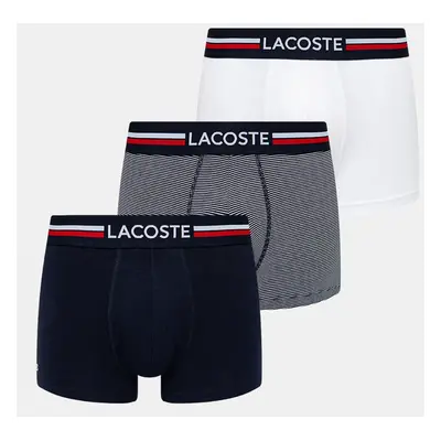 Boxerky Lacoste pánské, tmavomodrá barva, 5H2382