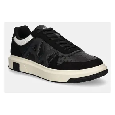 Sneakers boty Armani Exchange černá barva, XUX220 XV858 K599