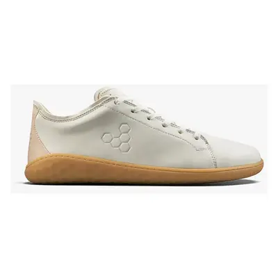 Kožené sneakers boty Vivobarefoot GEO COURT III růžová barva, 201056