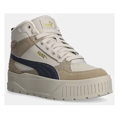 Sneakers boty Puma Karmen II Idol Mid WTR béžová barva, 397464