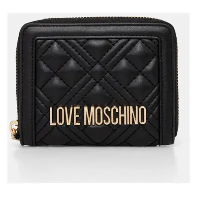 Peněženka Love Moschino černá barva, JC5710PP1