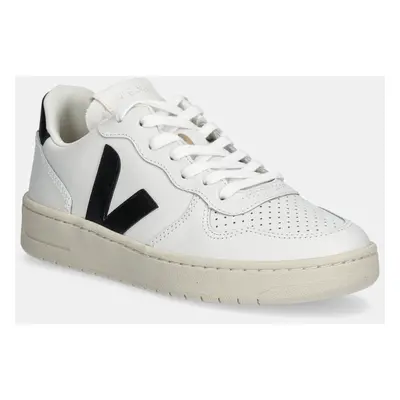 Boty Veja VI0220738A V-10 LEATHER dámské, bílá barva, VI0220738A