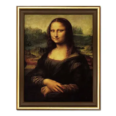 Reprodukce Leonadro Da Vinci, Mona Lisa 24 x 29 cm