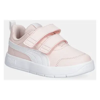 Dětské sneakers boty Puma Courtflex V3 fialová barva, 397642