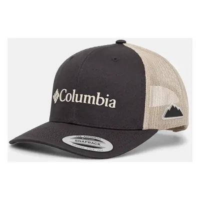 Kšiltovka Columbia Mesh Snap Back černá barva, s aplikací, 1652541