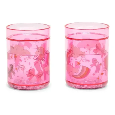 Dětský hrnek Konges Sløjd 2 PACK GLITTER CUPS 2-pack KS102642