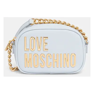 Kabelka Love Moschino modrá barva, JC4026PP1